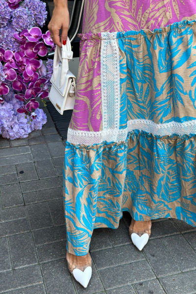 Летний сарафан на бретельках из легкой ткани Pavlova 170 - фото 12