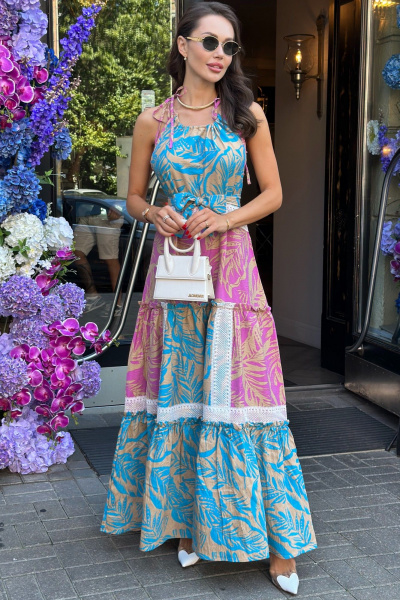 Летний сарафан на бретельках из легкой ткани Pavlova 170 - фото 3