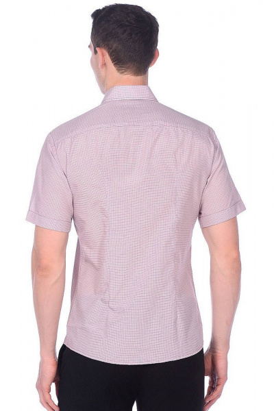 Рубашка мужская приталенная хлопок для повседневной носки LAGENTE 5013.182-188 - фото 3