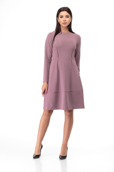 Платье Anelli 742 слива - фото 7