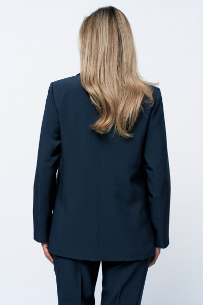 Женский деловой костюм с жакетом и классическими брюками Verita 2316 - фото 8