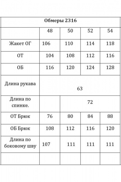 Женский деловой костюм с жакетом и классическими брюками Verita 2316 - фото 6