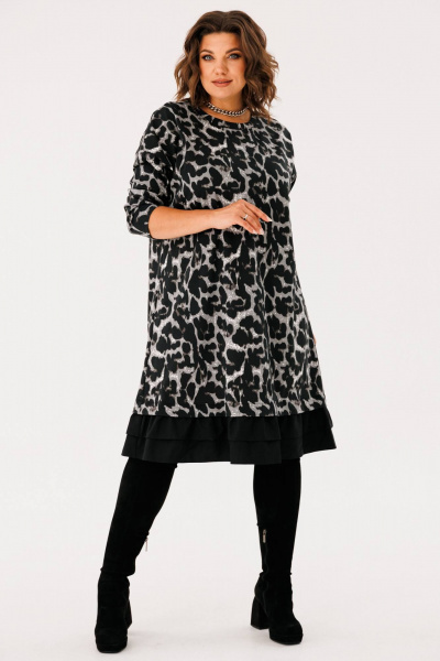 Платье свободного силуэта в стиле бохо с карманами INVITE 4079 - фото 9