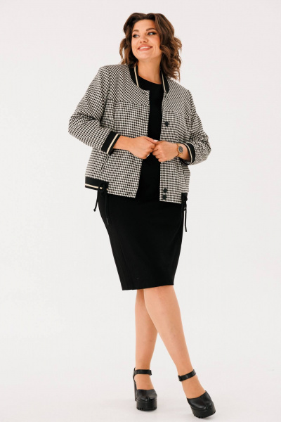 Комплект бомбер и платье полуприлегающего силуэта INVITE 6066 - фото 1