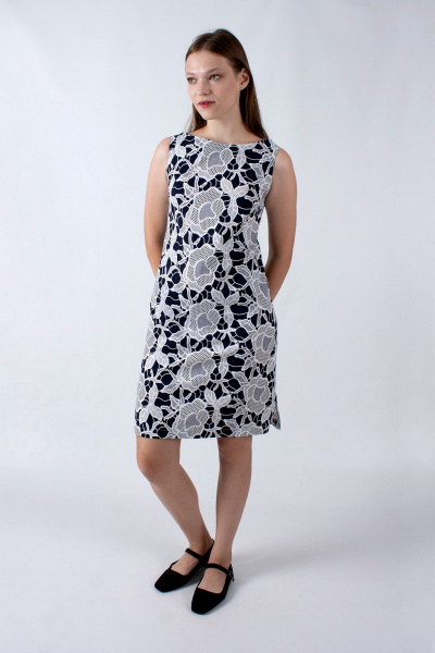 Платье с голой линией шеи и молнией на спинке Mita ЖМ1216а - фото 2