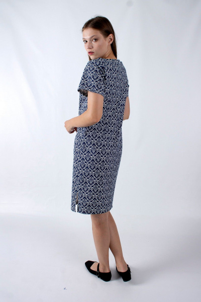 Платье полуприлегающего силуэта с коротким рукавом Mita ЖМ1217 - фото 5