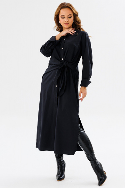 Платье Anastasia 1135 черный - фото 7