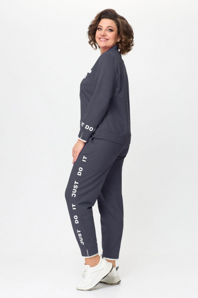 Брюки, бомбер Bonna Image 889 серо-синий - фото 2