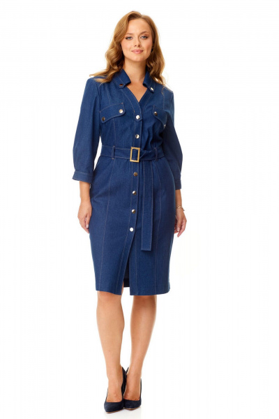 Платье VI ORO VR-1144 деним - фото 12