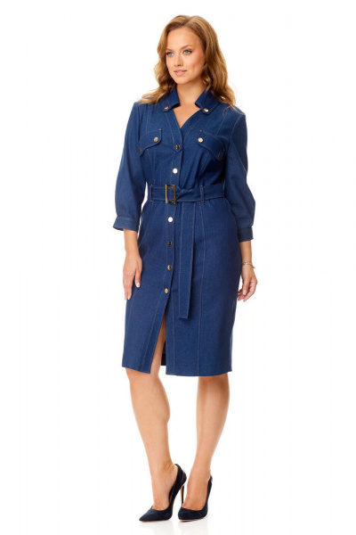 Платье VI ORO VR-1144 деним - фото 13