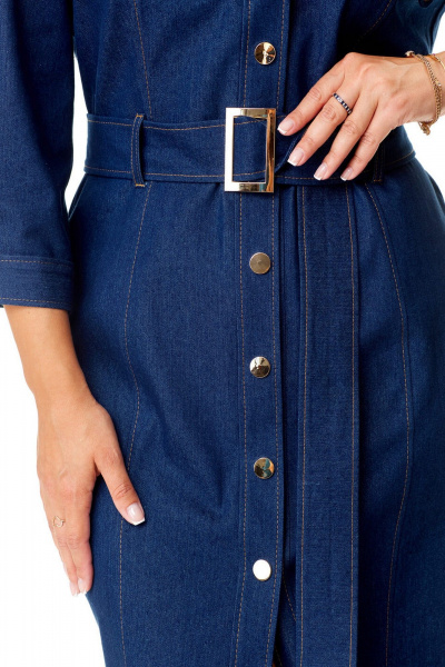 Платье VI ORO VR-1144 деним - фото 11