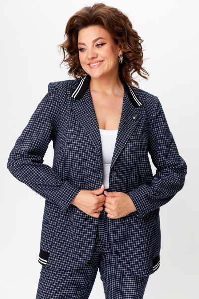 Брюки, бомбер Bonna Image 936 синий - фото 9