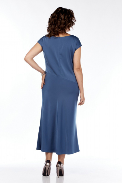 Жакет, платье Диомант 2003 синий - фото 11