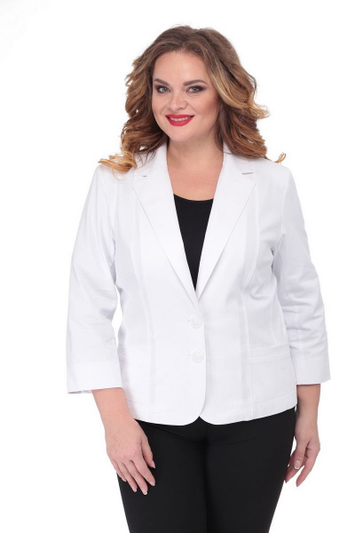 Жакет БелЭльСтиль 203-1 07 22 белый - фото 1