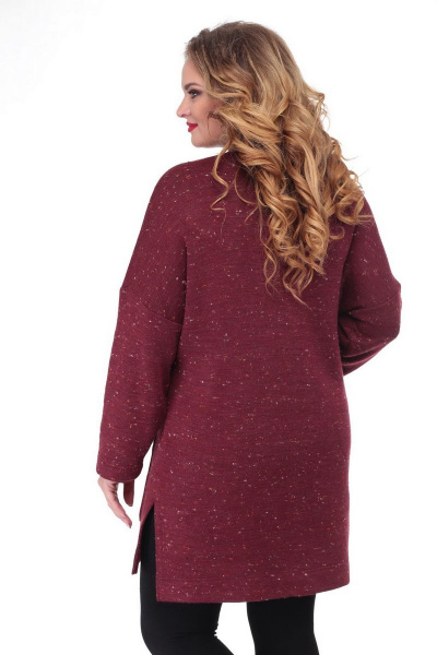 Туника БелЭльСтиль 797 бордо - фото 2