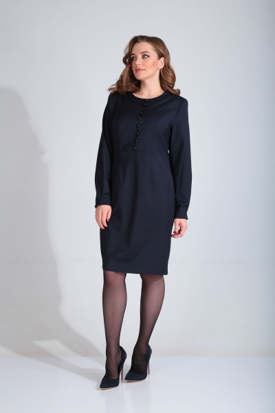Платье MALI 420-128 синий - фото 1
