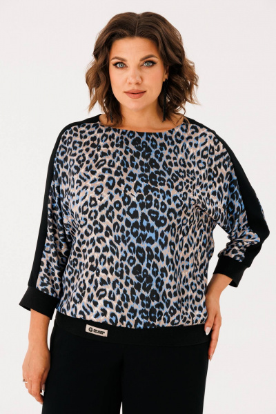 Блуза и брюки палаццо на резинке для повседневности INVITE 6065 - фото 4