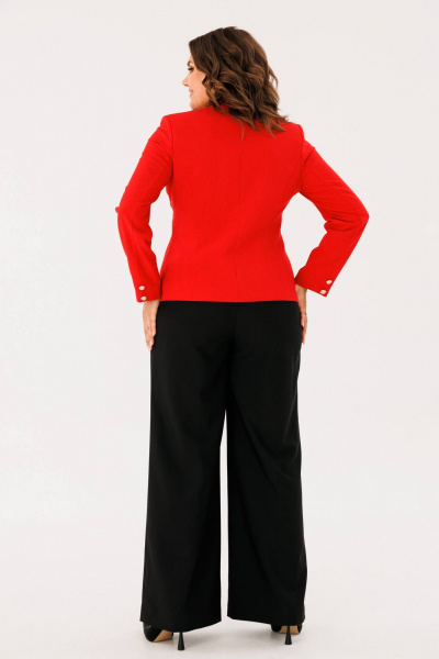 Демисезонный костюм из жакета и брюк с облегающим силуэтом INVITE 6069 - фото 8