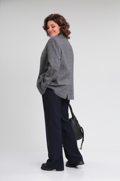 Деловой комплект жакет oversize и классические брюки Lady Secret 2962 - фото 3