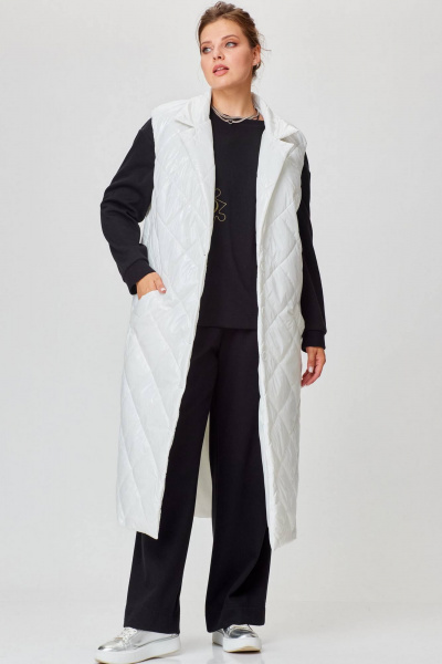 Повседневный спорт-костюм из трикотажа с высокой посадкой SOVA 11213 - фото 7