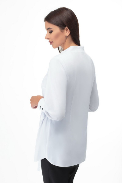 Блуза БелЭкспози 1363 белый - фото 3