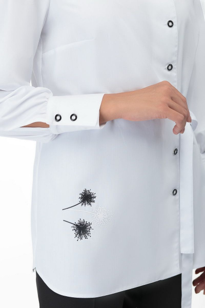 Блуза БелЭкспози 1363 белый - фото 2