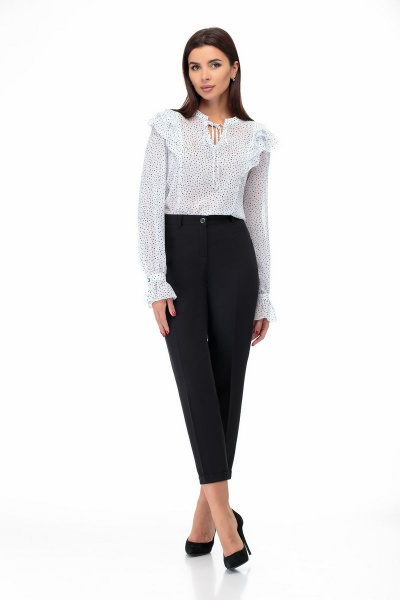 Блуза БелЭкспози 1370 белый - фото 4