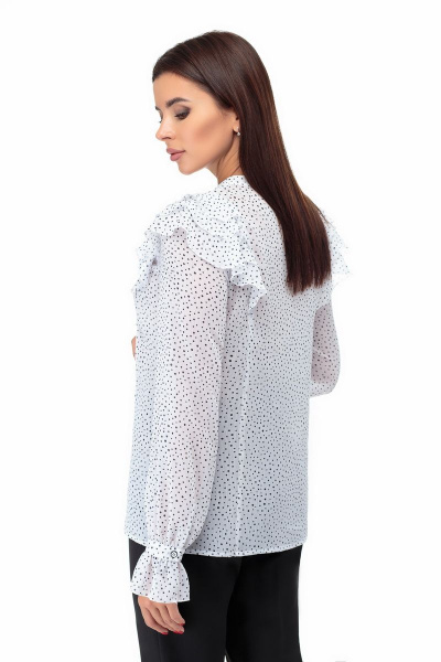 Блуза БелЭкспози 1370 белый - фото 3