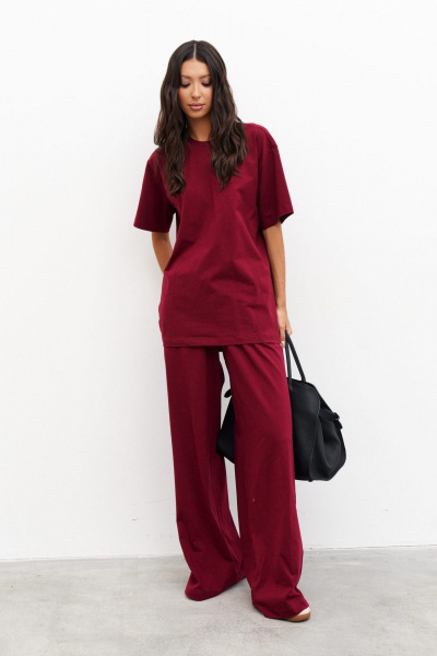 Комплект Брюки и Футболка из хлопка для круглогодичного носки ANNETE A4262/1 - фото 3