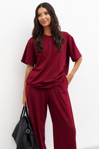 Комплект Брюки и Футболка из хлопка для круглогодичного носки ANNETE A4262/1 - фото 2