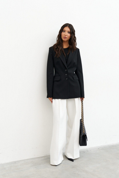 деловой жакет с талиевыми выточками и карманами ANNETE A5328 - фото 8