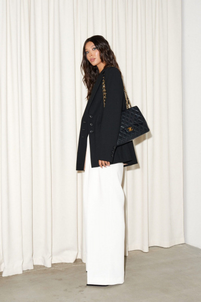 деловой жакет с талиевыми выточками и карманами ANNETE A5328 - фото 9