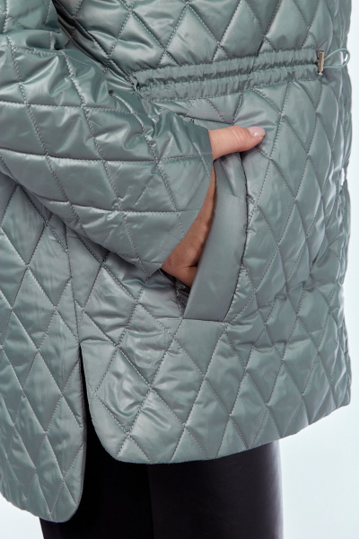 Куртка женская стеганная с капюшоном и прорезными карманами Jurimex 3149 - фото 7