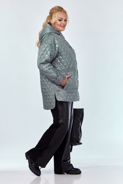 Куртка женская стеганная с капюшоном и прорезными карманами Jurimex 3149 - фото 3