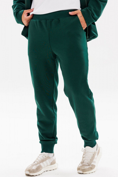 Брюки спортивные зауженные из хлопка и трикотажа GO M2070/25-02. 182-188 - фото 1