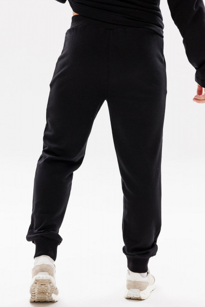 Брюки спортивные зауженные из хлопка и трикотажа GO M2070/40-02. 182-188 - фото 3