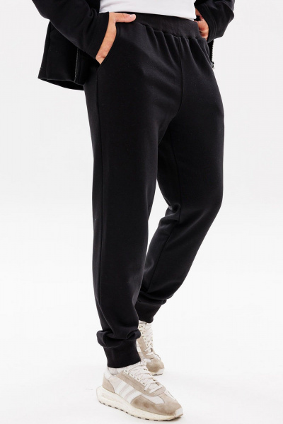 Брюки спортивные зауженные из хлопка и трикотажа GO M2070/40-02. 182-188 - фото 2