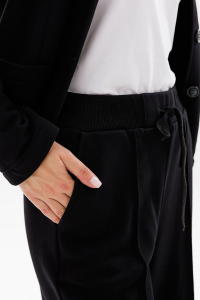 Брюки классические из трикотажа для делового образа GO F2065/40-02. 164-170 - фото 3