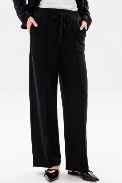 Брюки классические из трикотажа для делового образа GO F2065/40-02. 164-170 - фото 2