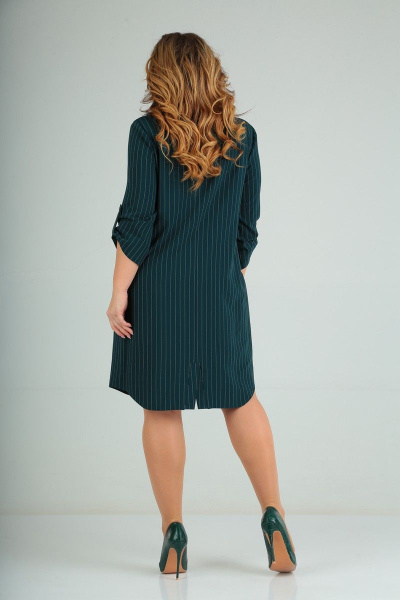 Платье SOVITA 632 темная-бирюза - фото 5