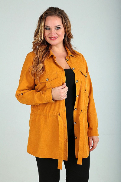 Рубашка Таир-Гранд 62379 горчица - фото 2