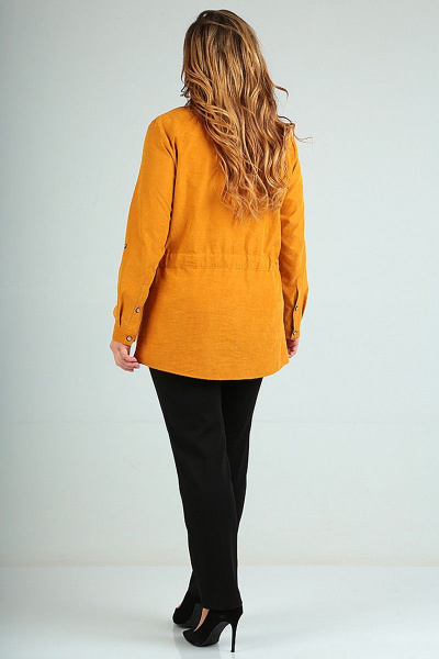 Рубашка Таир-Гранд 62379 горчица - фото 3