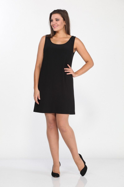 Платье, туника Lady Style Classic 1961 черный-золото - фото 3