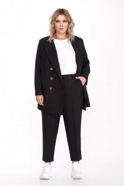 Брюки, жакет Pretty 1213 черный - фото 2