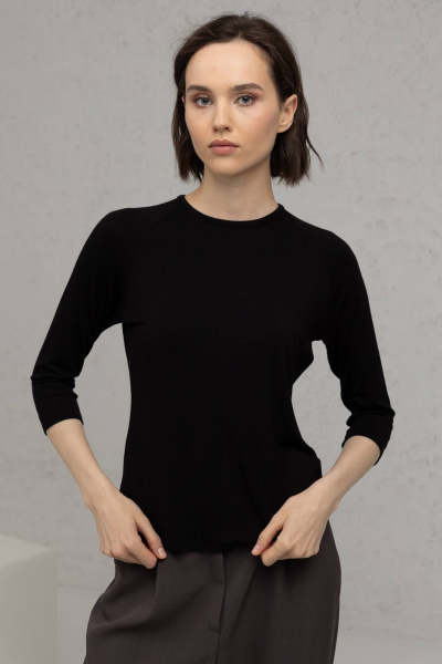 Брюки свободного кроя с карманами и высокой посадкой Romgil РТ0043-ПЭ5 серый_графит - фото 3