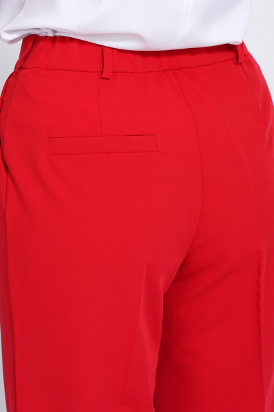 Деловой костюм из костюмной ткани с асимметричным кроем Пинск-Стиль 177 - фото 6