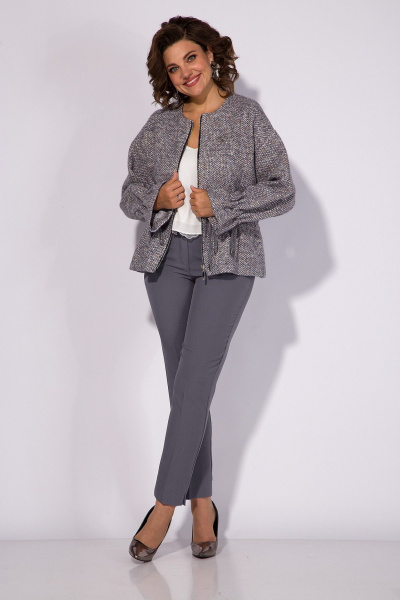 Классические брюки со средней посадкой и заужением Liliana 1340 Брл - фото 2