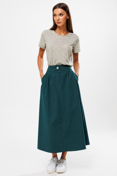 Джемпер женский из хлопкового трикотажа на каждый день Kivviwear 4216.01 - фото 8