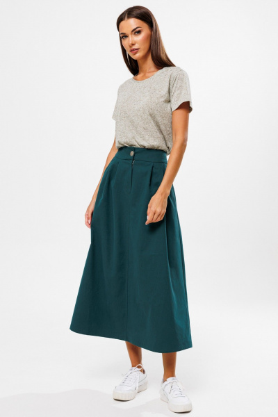 Джемпер женский из хлопкового трикотажа на каждый день Kivviwear 4216.01 - фото 6