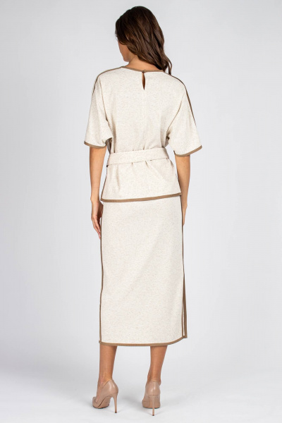 Блуза и юбка из трикотажа с кружевной отделкой VIZAVI 801 - фото 9